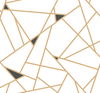 Prismatic Gold & Black Wallpaper, by York Wall, 27' length x 2'3" width x 0.02" depth thumbnail 1