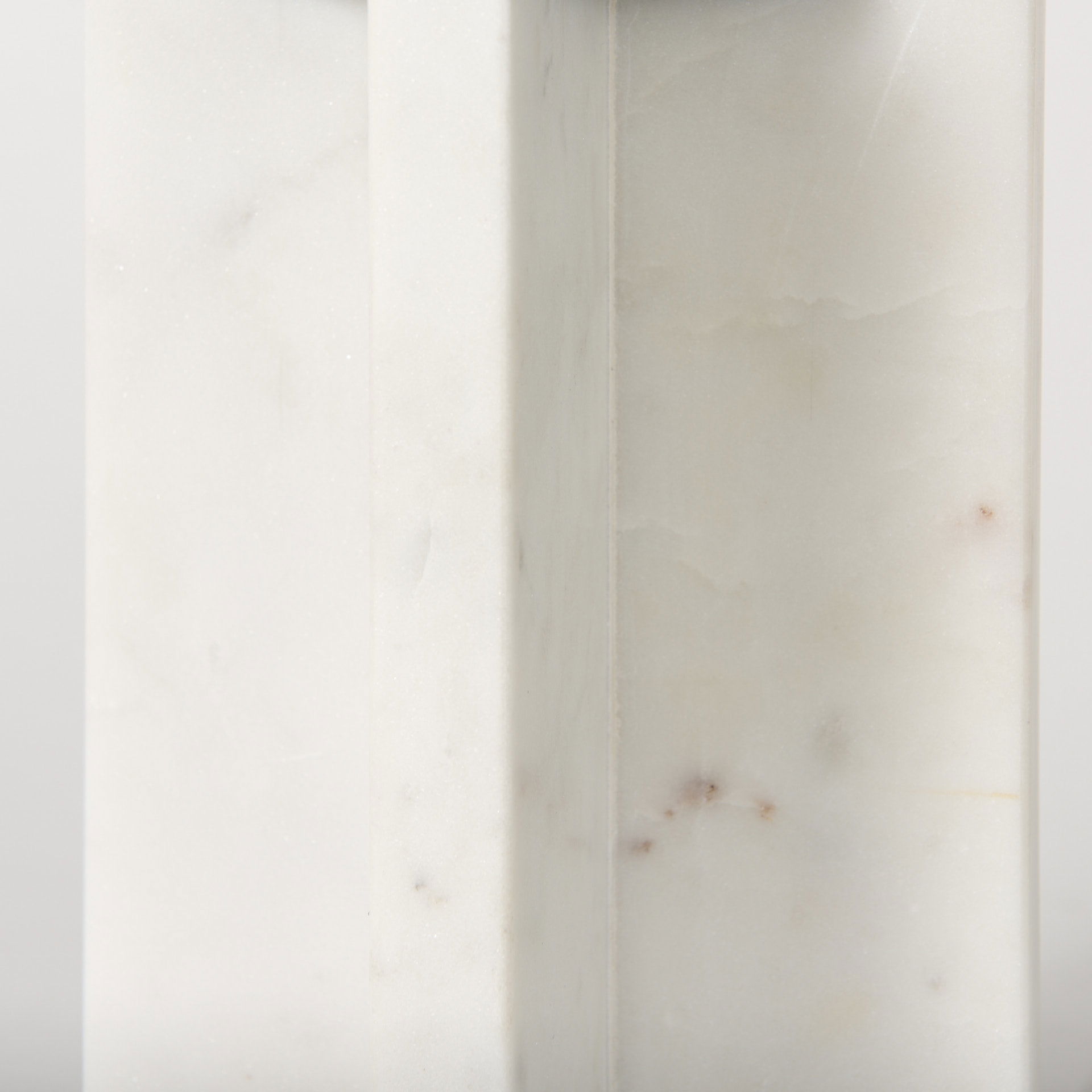 Sophia 5.5'L x 3.5'W x 8.0'H. Marble Candle Holder Medium, Candles & Candle Holder by Mercana, 5.5" length x 3.5" width x 8" height View 7