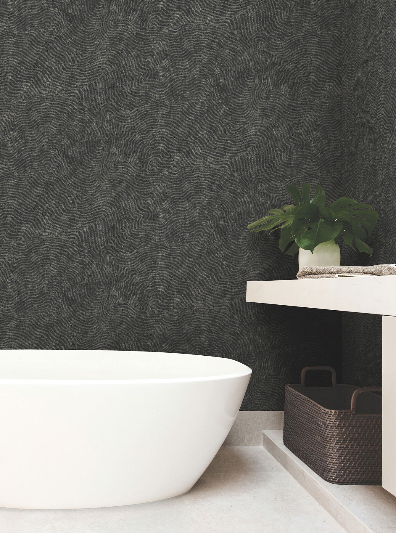Modern Wood Black Wallpaper Modern Wood Black Wallpaper large image