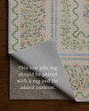 Rifle Paper Co. x Loloi Orchard Rug, 1'6" length x 1'6" width thumbnail 8