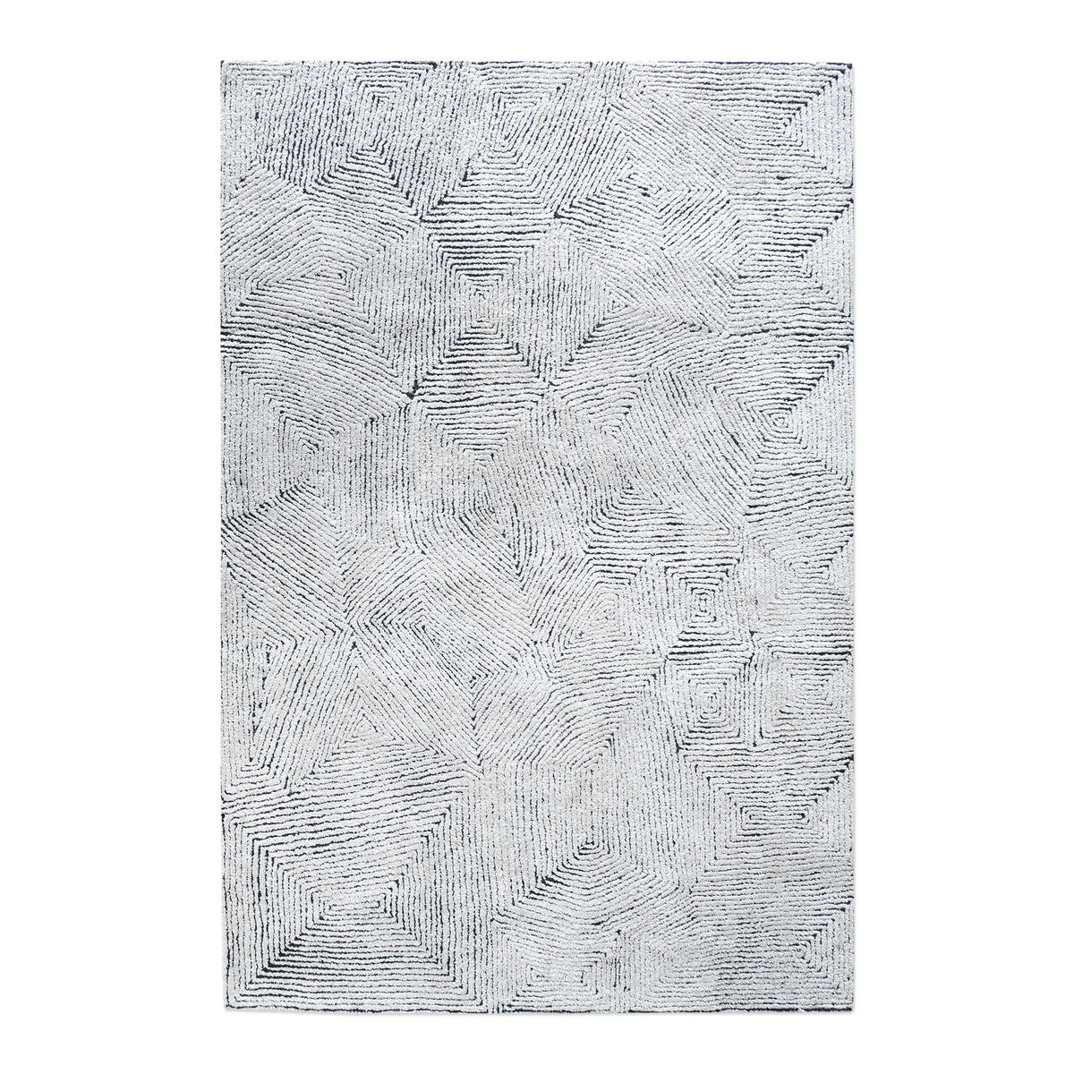 Maze Blue 9 X 12 Rug, by Uttermost, 9' width x 12' height x 0.37" depth View 1