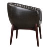 Anders Chenille Accent Chair, by Uttermost, 28" width x 31" height x 27" depth thumbnail 5