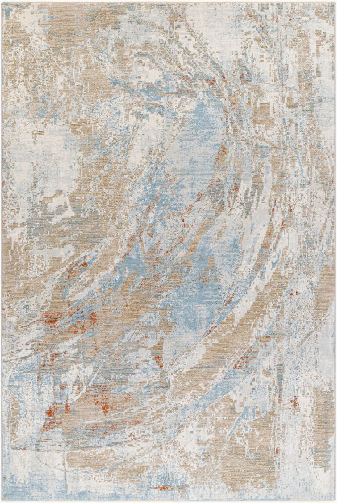 Brunswick Machine Woven Rug, by Surya, 9'6.17" length x 6'6.74" width