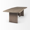 Konstantin 94'L x 40'W Rectangular Dining Table | Modern | Med Brown Wood | Seats 8, by Mercana, 94" length x 40" width x 30" height thumbnail 9
