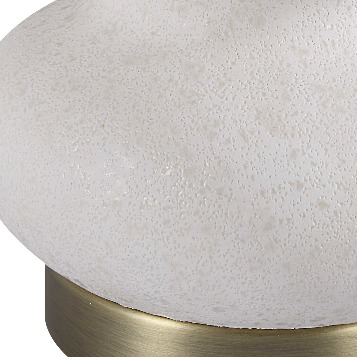 Liora White Table Lamp, by Uttermost, 16" width x 26.25" height x 16" depth View 8