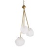 Geodesic 3 Light Pendant, by Uttermost, 1'1.5" width x 3' height x 1'0.37" depth thumbnail 5