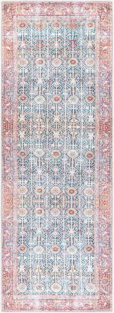 Kemer Machine Woven Rug, by Surya, 7'2.61" length x 2'7.5" width