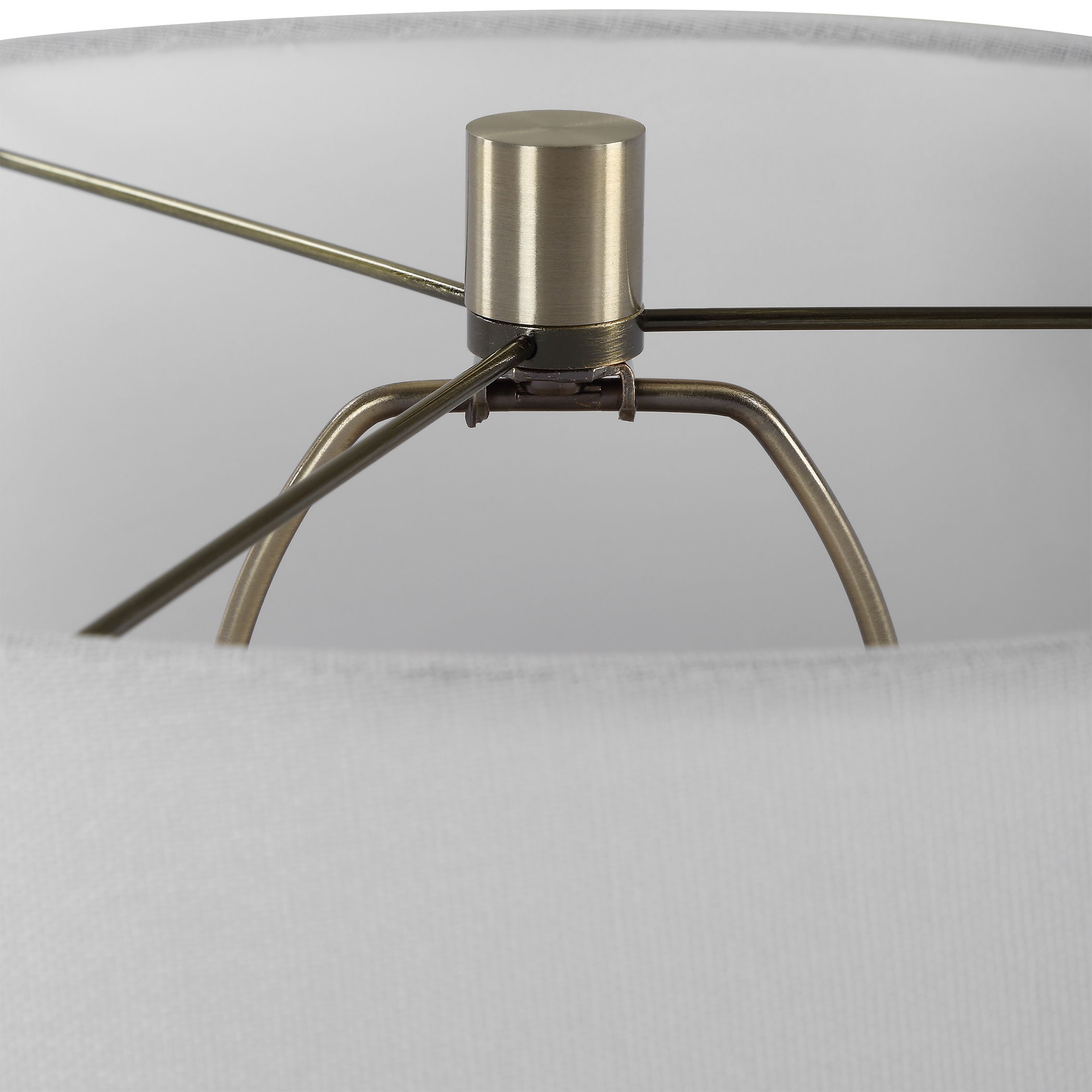 Foster Black Glaze Table Lamp large image 