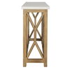 Catali Ivory Stone Console Table thumbnail 6