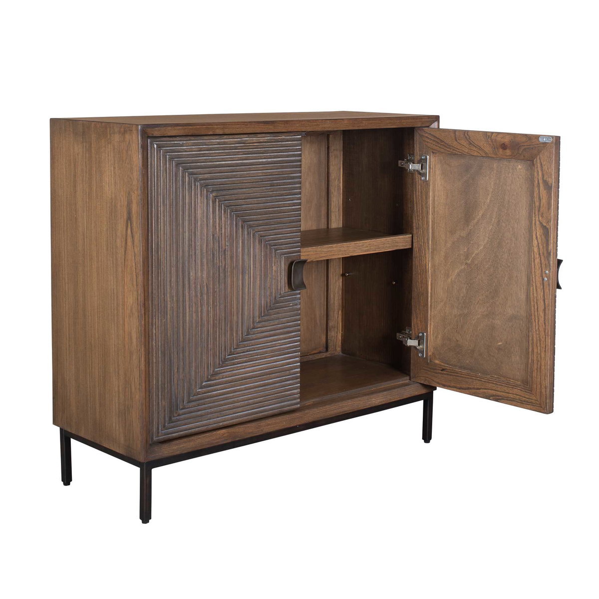 Bottom Line 2 Door Wood Cabinet, Cabinets & Chest by Uttermost, 36" width x 14" height x 33" depth View 5