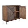 Bottom Line 2 Door Wood Cabinet, Cabinets & Chest by Uttermost, 36" width x 14" height x 33" depth thumbnail 5