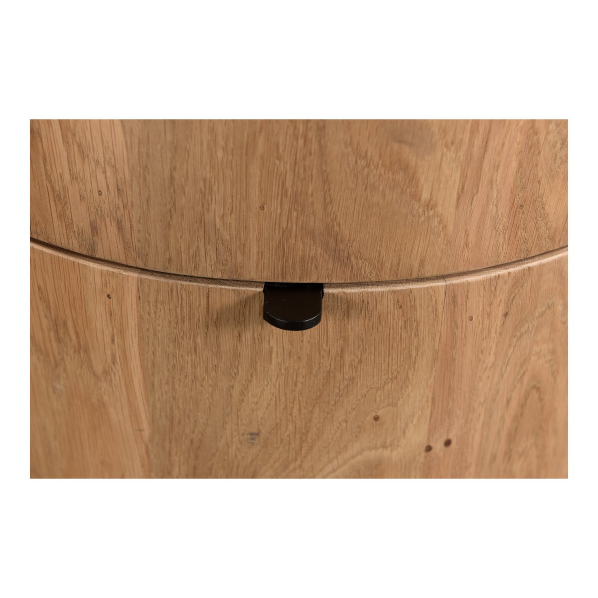 Theo Two Drawer Nightstand Natural, by Moe's Home, 19" width x 19" height x 19" depth View 7