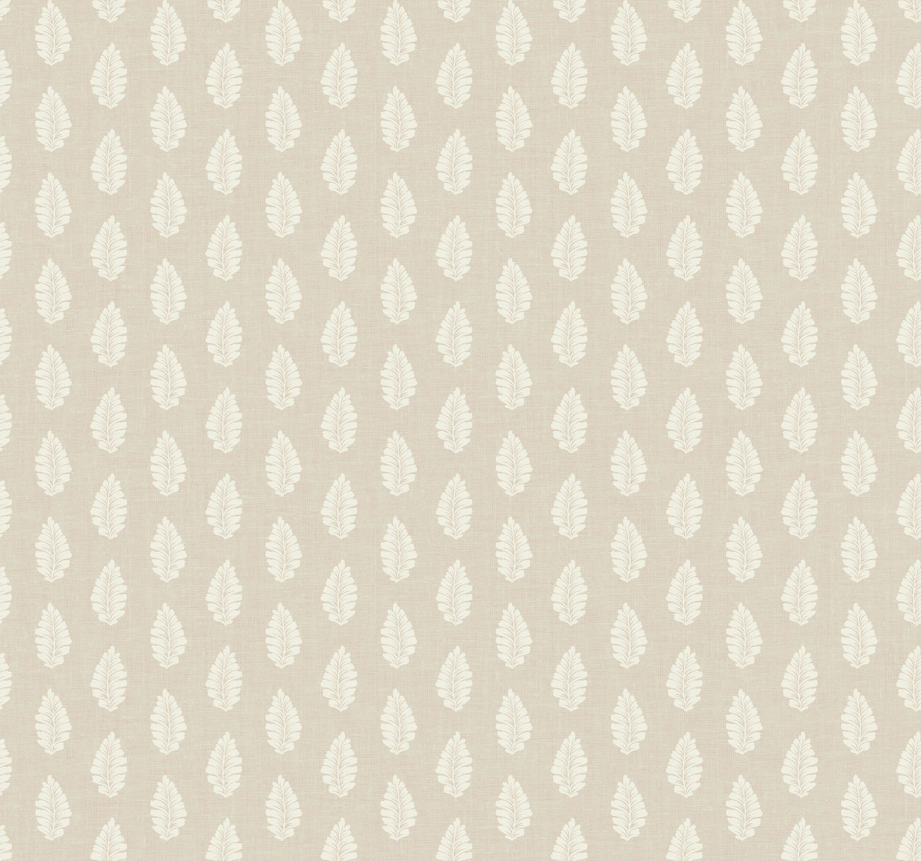 Leaf Pendant Linen Wallpaper Leaf Pendant Linen Wallpaper large image