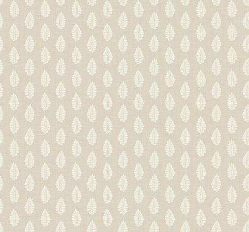 Leaf Pendant Linen Wallpaper