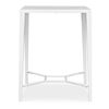 Montellano White Outdoor Bar Table, Furniture by Uttermost, 32" width x 42.25" height x 32" depth thumbnail 1