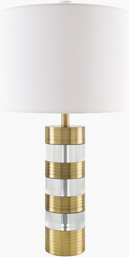 Orrefor Accent Table Lamp, by Surya, 12" width x 23" height