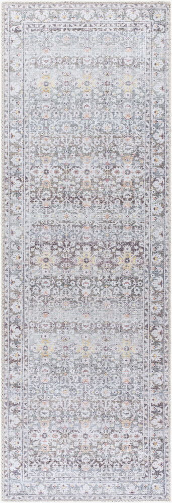 Rainier Machine Woven Rug, by Surya, 7'10.49" length x 2'7.5" width