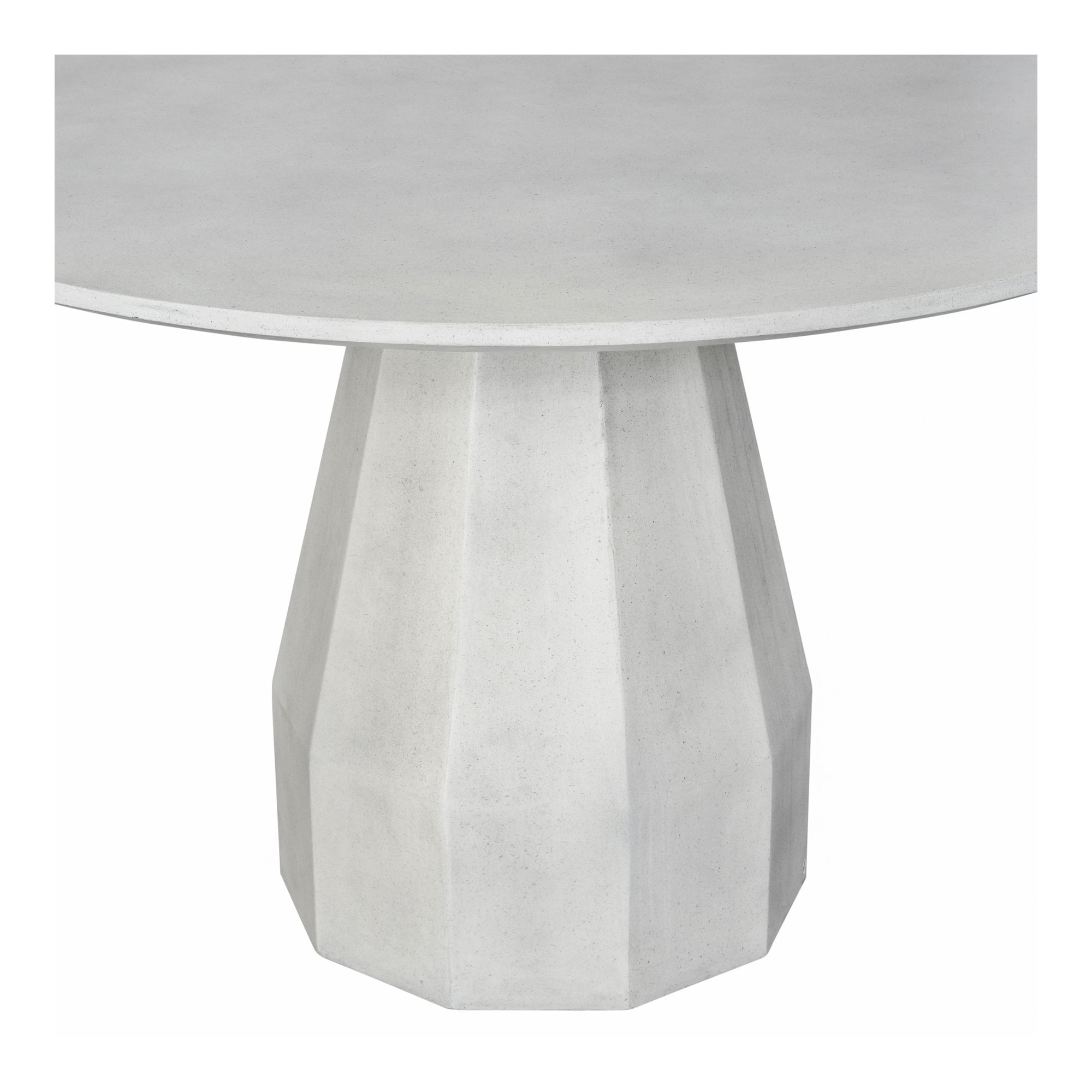 Templo Outdoor Dining Table Antique White, Outdoor Table by Moe's Home, 3'11.2" width x 2'5.9" height x 3'11.2" depth View 2