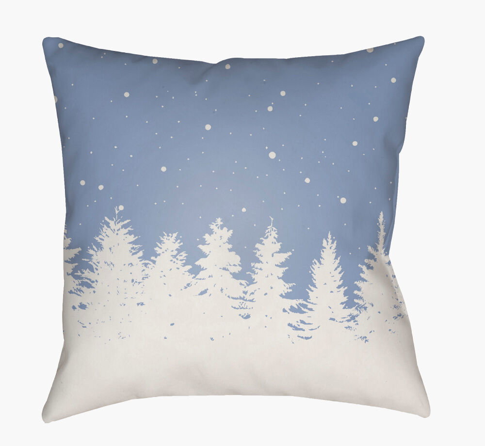 Trees Accent Pillow, Decorative Pillow by Surya, 20" length x 20" width