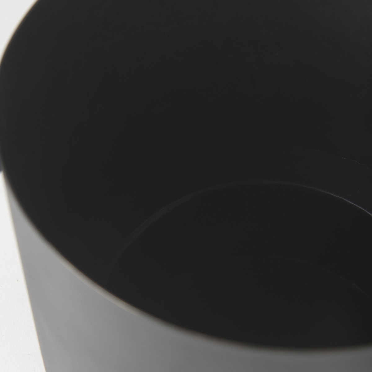 Juno 8.5H Large Black Iron Vase, by Mercana, 11" length x 8" width x 8.5" height View 8