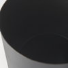 Juno 8.5H Large Black Iron Vase, by Mercana, 11" length x 8" width x 8.5" height thumbnail 8