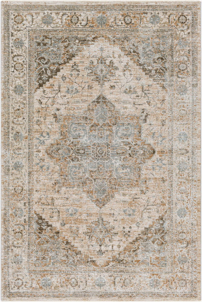 Brunswick Machine Woven Rug, by Surya, 3'11.24" length x 2'7.5" width