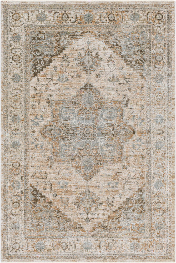 Brunswick Machine Woven Rug, by Surya, 7'10.49" length x 7'10.49" width
