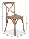 Tuileries Side Chair, by Sarreid, 1'10" length x 1'8" width x 2'11" height thumbnail 10