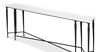 Nathaniel Elegance Console Table, by Sarreid, 60" length x 10" width x 30" height thumbnail 10