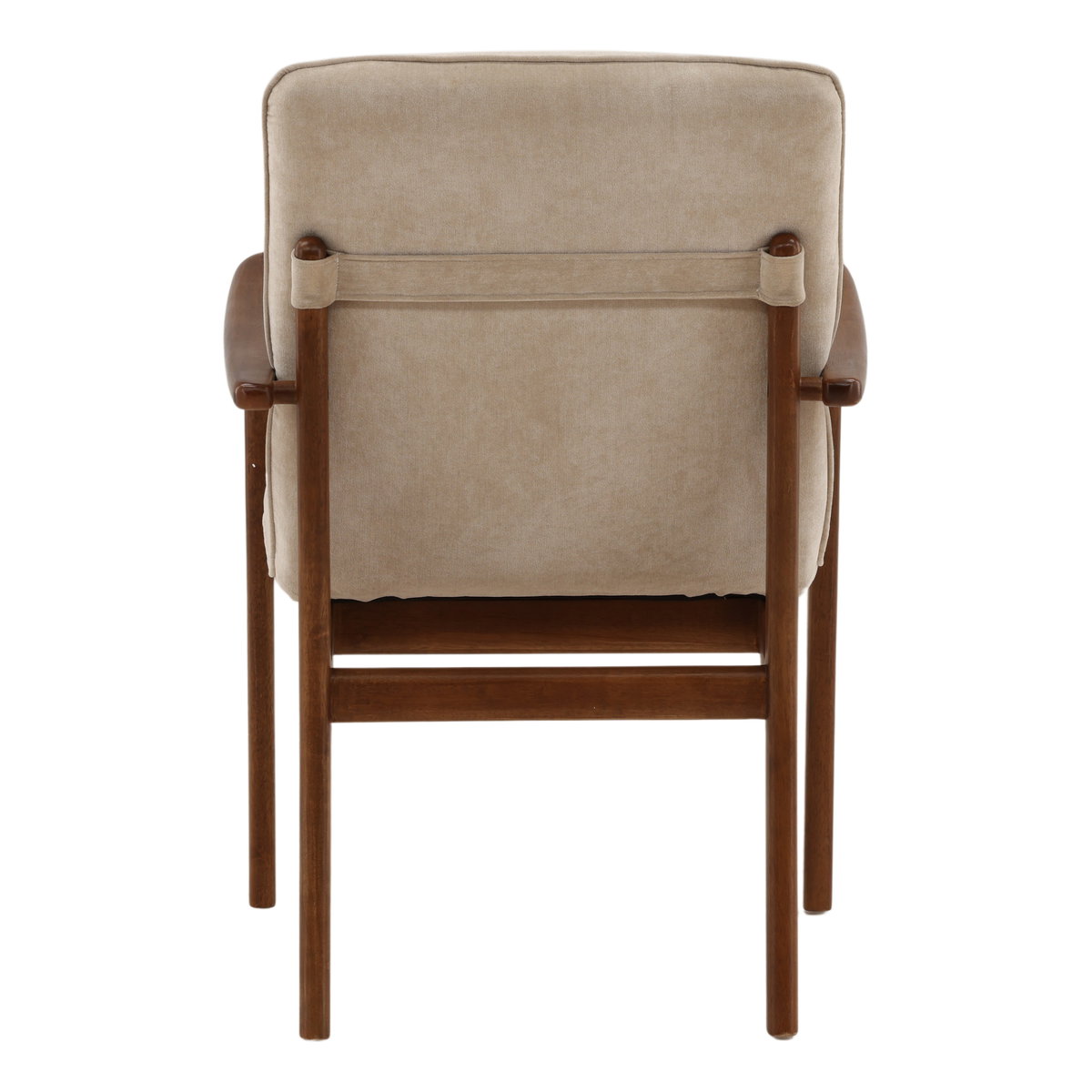 Talesa Dining Chair Sand, by Dovetail, 23.25" width x 35.5" height x 25.75" depth View 4