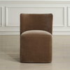 Outlook Modern Velvet Dining Chair, Furniture by Uttermost, 22" width x 30" height x 22.5" depth thumbnail 2