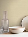 Shimmering Linen Cream Wallpaper thumbnail 1