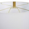 Gourd Green Table Lamp, by Uttermost, 1'4" width x 2'6.5" height x 1'4" depth thumbnail 8