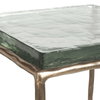 Ovard Antiqued Gold Accent Table, Side & End Table by Uttermost, 11.5" width x 24" height x 11.5" depth thumbnail 6