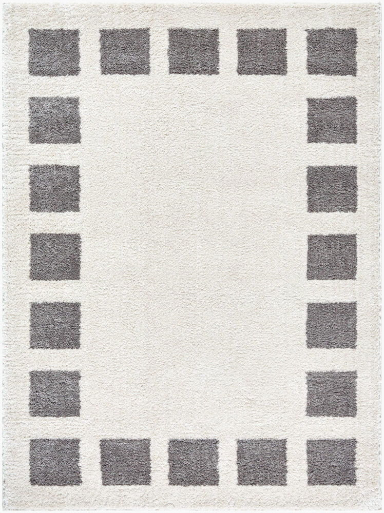 Fossay Shag Machine Woven Rug, by Surya, 10'0.08" length x 7'10.49" width