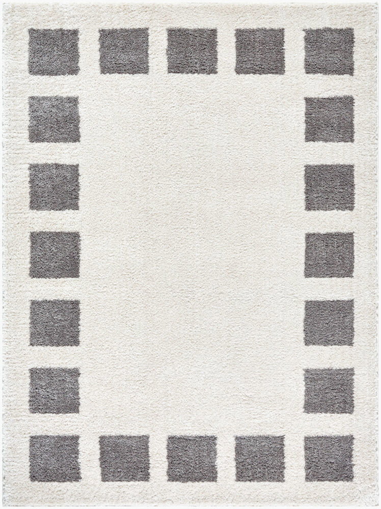 Fossay Shag Machine Woven Rug, by Surya, 2'11.43" length x 1'11.62" width