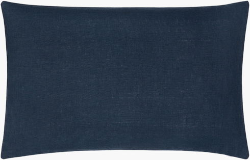 Linen Solid Lumbar Pillow