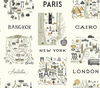City Maps Grey & Gold Wallpaper thumbnail 0