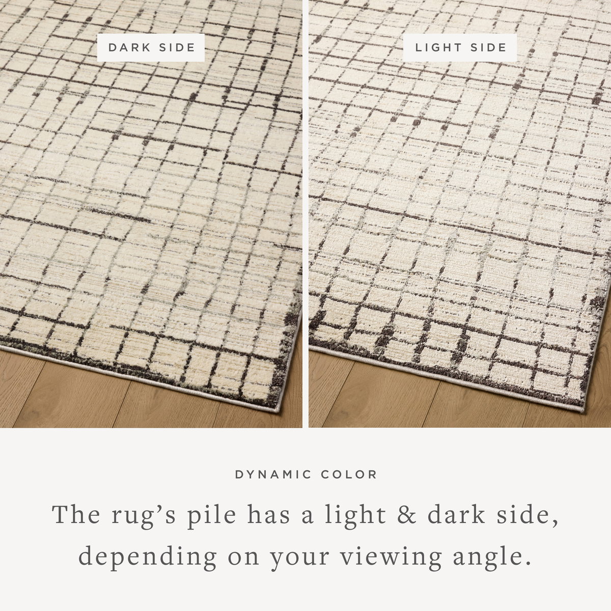 Jeremiah Brent x Loloi Bleecker Rug, 1'6" length x 1'6" width View 3