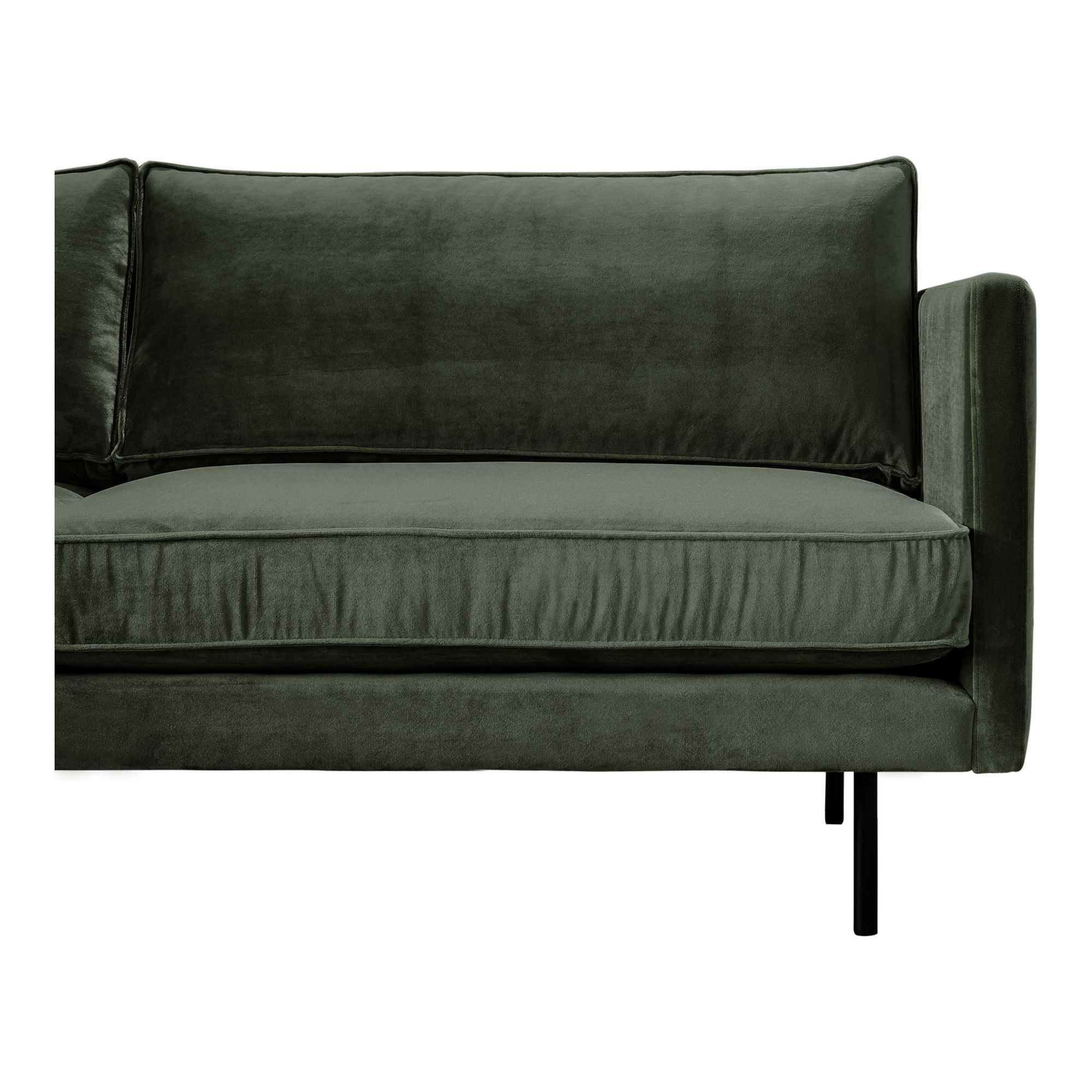 Raphael Sofa Dark Green large image 