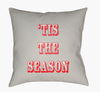 Tis The Season II Accent Pillow, Decorative Pillow by Surya, 18" length x 18" width thumbnail