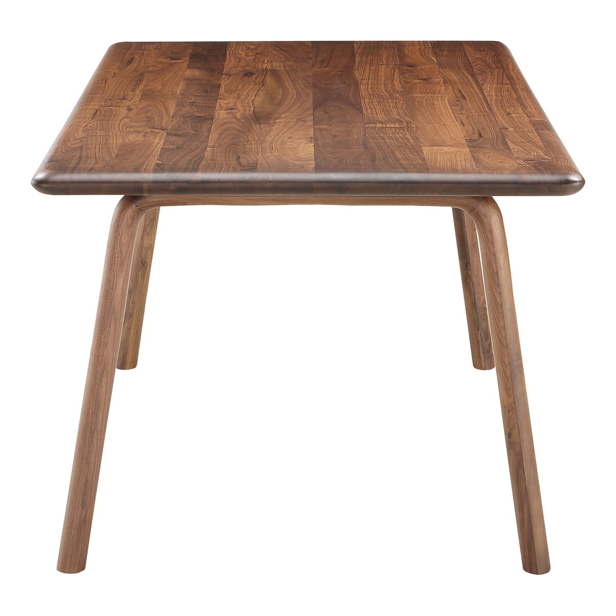 Malibu Dining Table Walnut, by Moe's Home, 88" width x 30" height x 38" depth View 4