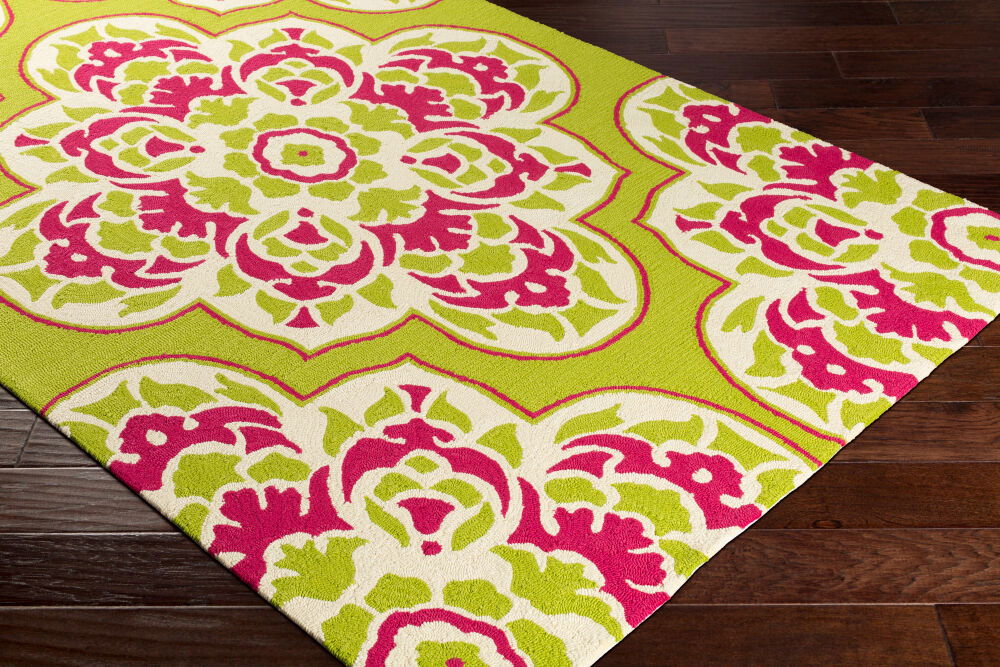 Rain Handmade Rug, by Surya, 1'6" length x 1'6" width