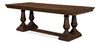 Joshua Pedestal Dining Table, by Sarreid, 3'6" length x 8' width x 2'7" height thumbnail 1