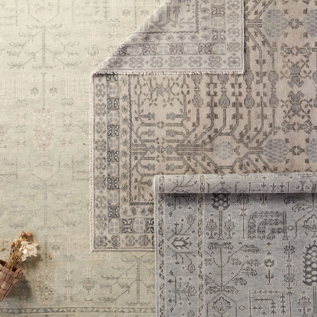 Jaipur Living Cosimo Hand-Knotted Oriental Gray Area Rug 6'X9' large image 