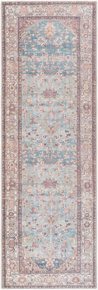 Amelie Machine Woven Rug, by Surya, 7'10.49" length x 2'7.5" width