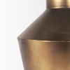 Perrin Small Brushed Gold Metal Decorative Vase thumbnail 10
