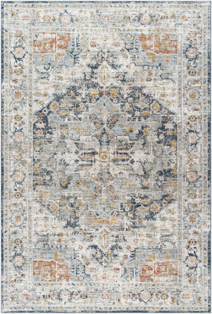 Beckham Machine Woven Rug, by Surya, 1'3.75" length x 1'3.75" width