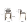 Ellie Counter Stool Light Brown thumbnail 6