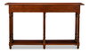 Silas Dining Table, by Sarreid, 3'3" length x 7'11" width x 2'7" height thumbnail 2
